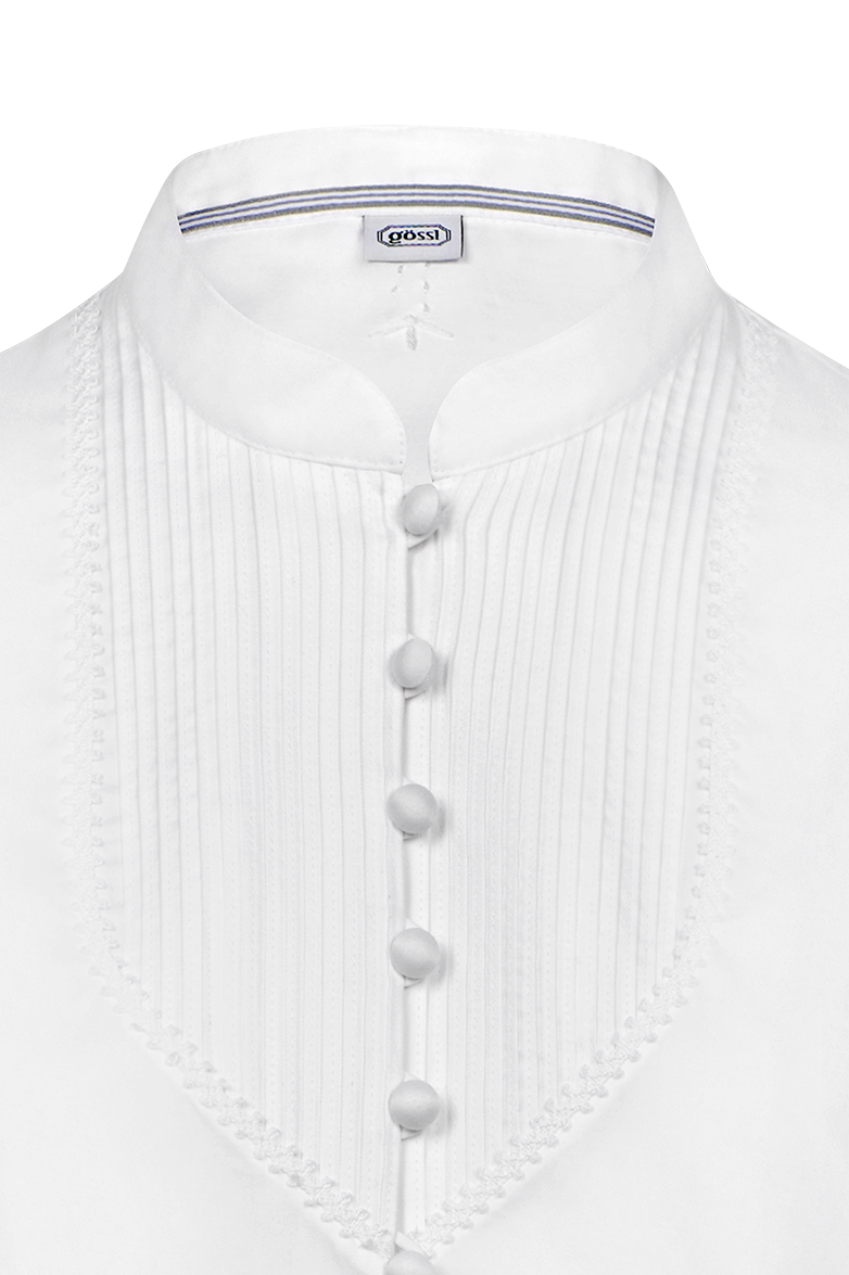 Plastron-Bluse - Bild 3