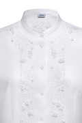 Editionsbluse aus Baumwollsatin - Miniatur 3