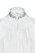 Festbluse mit Stehfalten - Miniatur 3