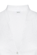 Dirndlbluse mit V-Ausschnitt - Miniatur 4