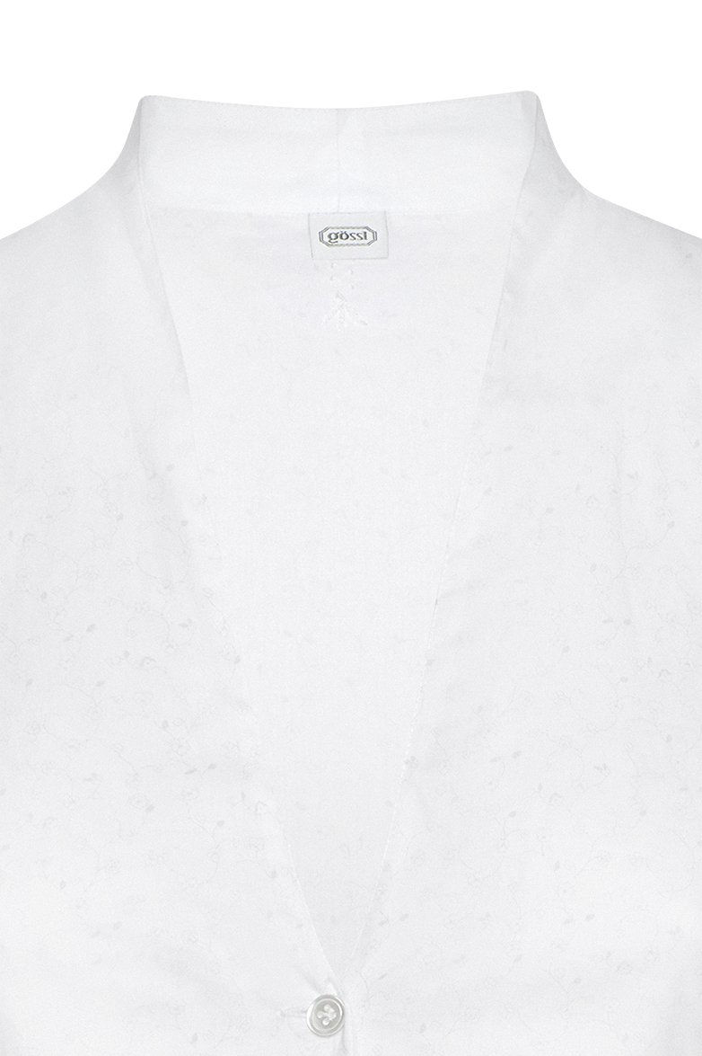 Dirndlbluse mit V-Ausschnitt - Bild 4