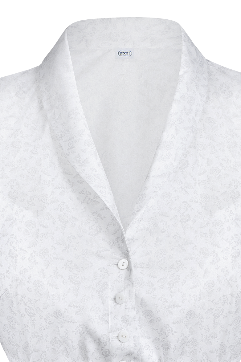 Dirndlbluse mit Schalfasson - Bild 4