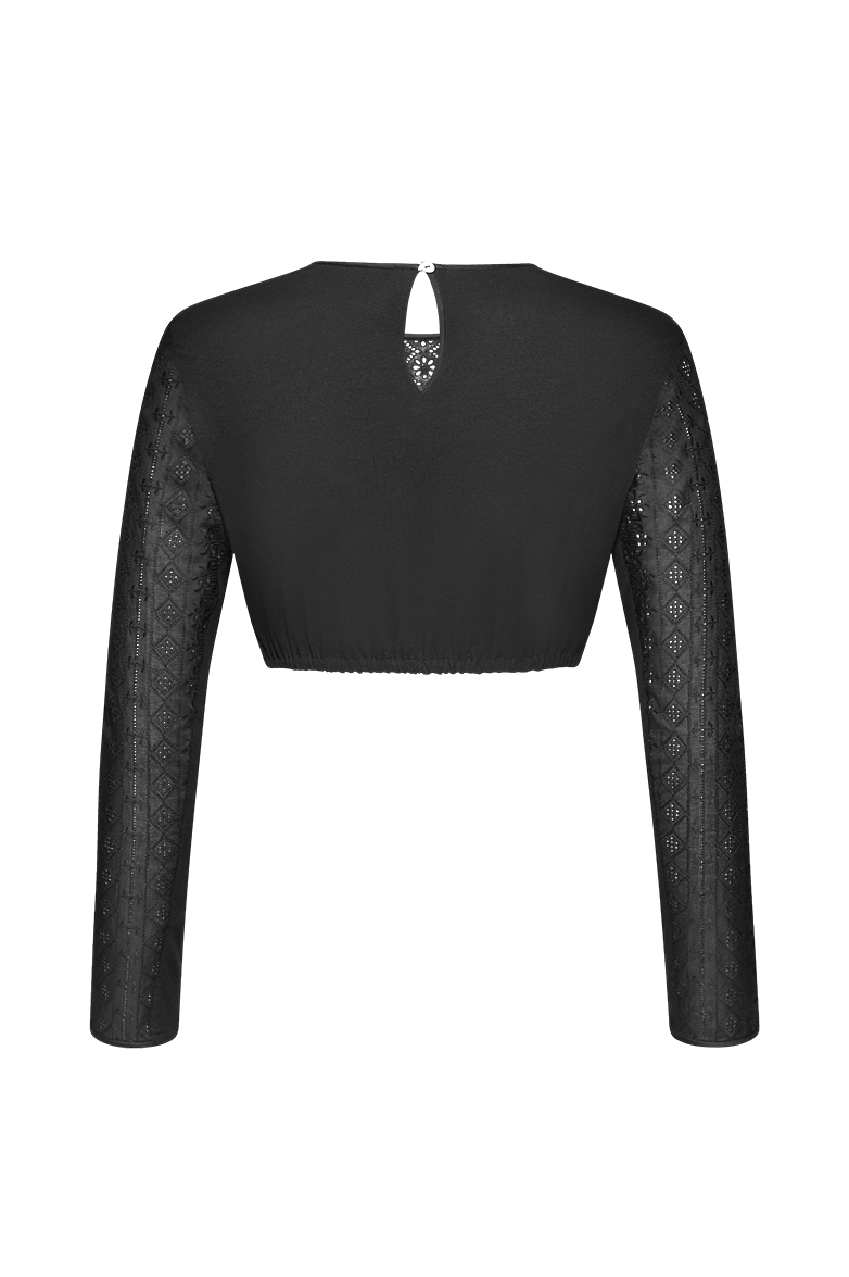 Lochstich-Dirndlbluse - Bild 8