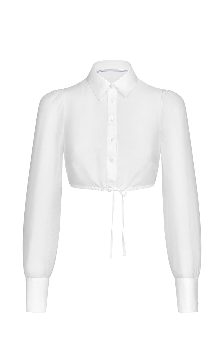 Glanz-Dirndlbluse - Bild 1
