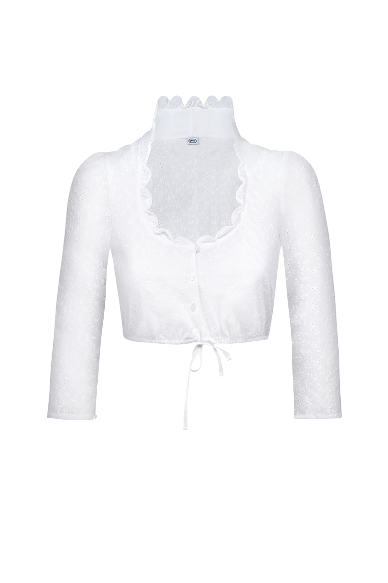 All-over bestickte Dirndlbluse - Bild 1