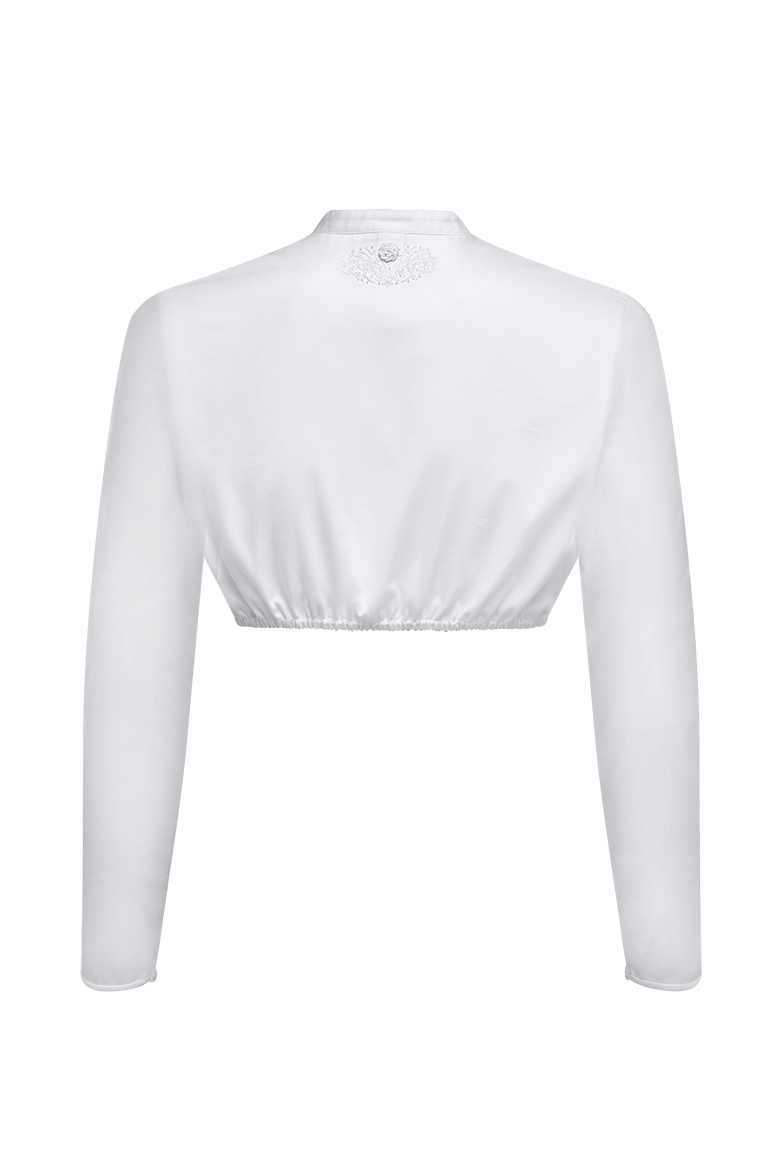 Dirndlbluse Edition aus Baumwollsatin - Bild 2