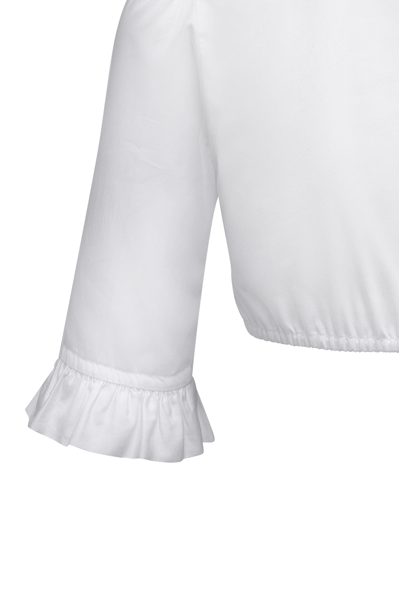 Dirndlbluse aus Baumwollsatin - Bild 6
