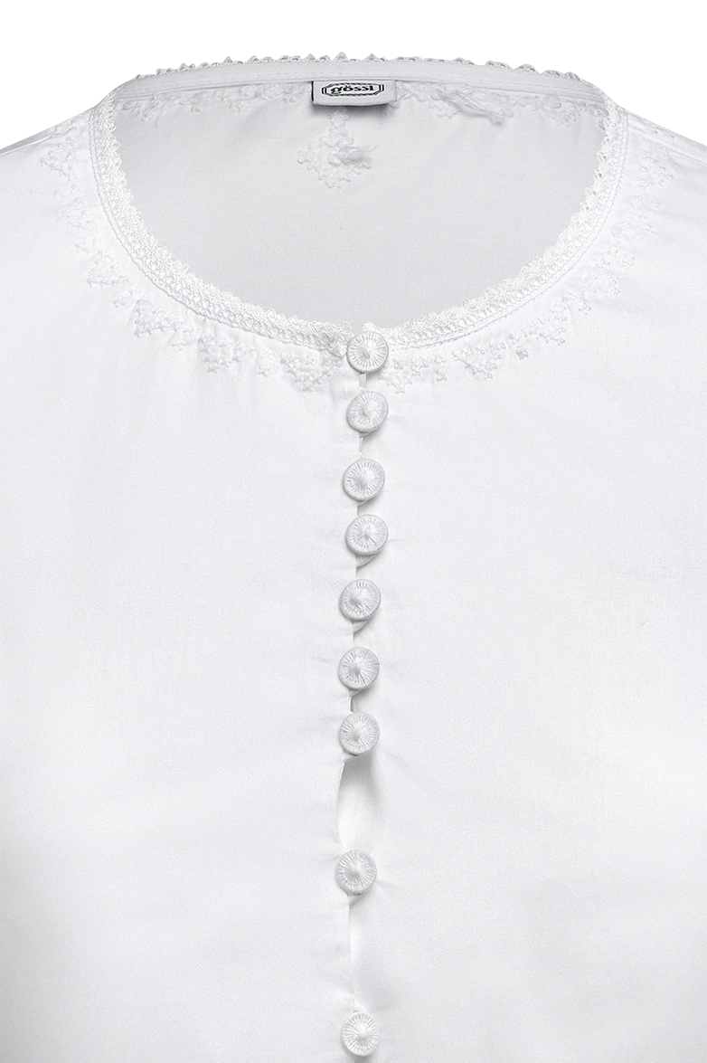 Dirndlbluse Edition aus Baumwollsatin - Bild 3