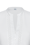 Dirndlbluse mit Spitzenbändern - Miniatur 3