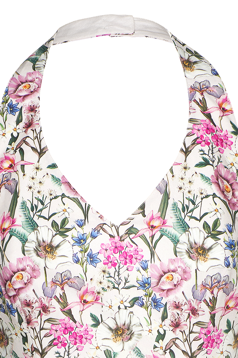 Neckholderkleid aus Baumwolle - Bild 3