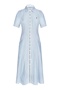 Hemdblusenkleid im Gössl-Streif - Miniatur 1
