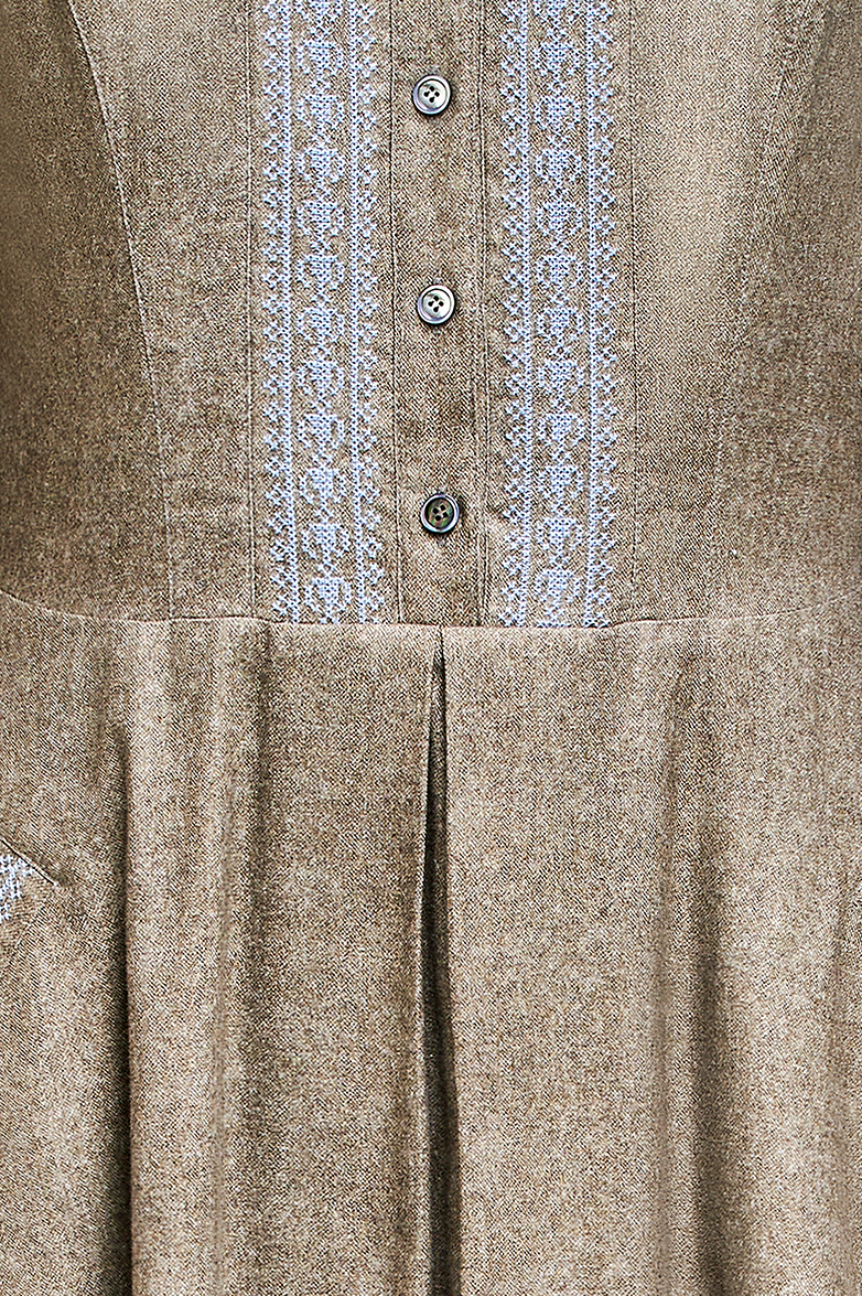 Kreuzstich Hemdblusenkleid - Bild 4