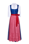 langes Ranken Dirndl - Miniatur 3