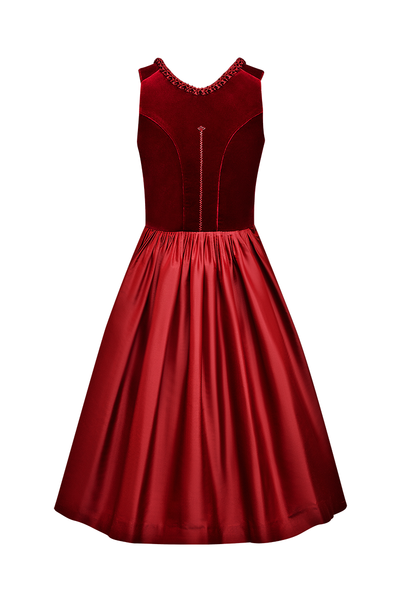 Dirndl aus Samt - Bild 2
