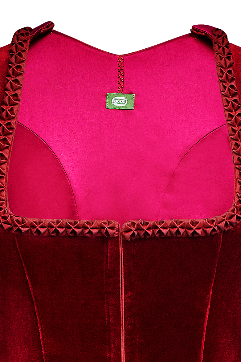 Dirndl aus Samt - Bild 5