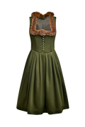 Jagd-Dirndl mit Rotfuchsband - Miniatur 1