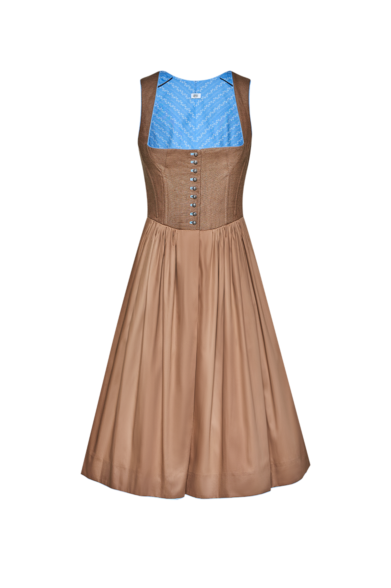 Dirndl mit Kontrastpaspel - Bild 1