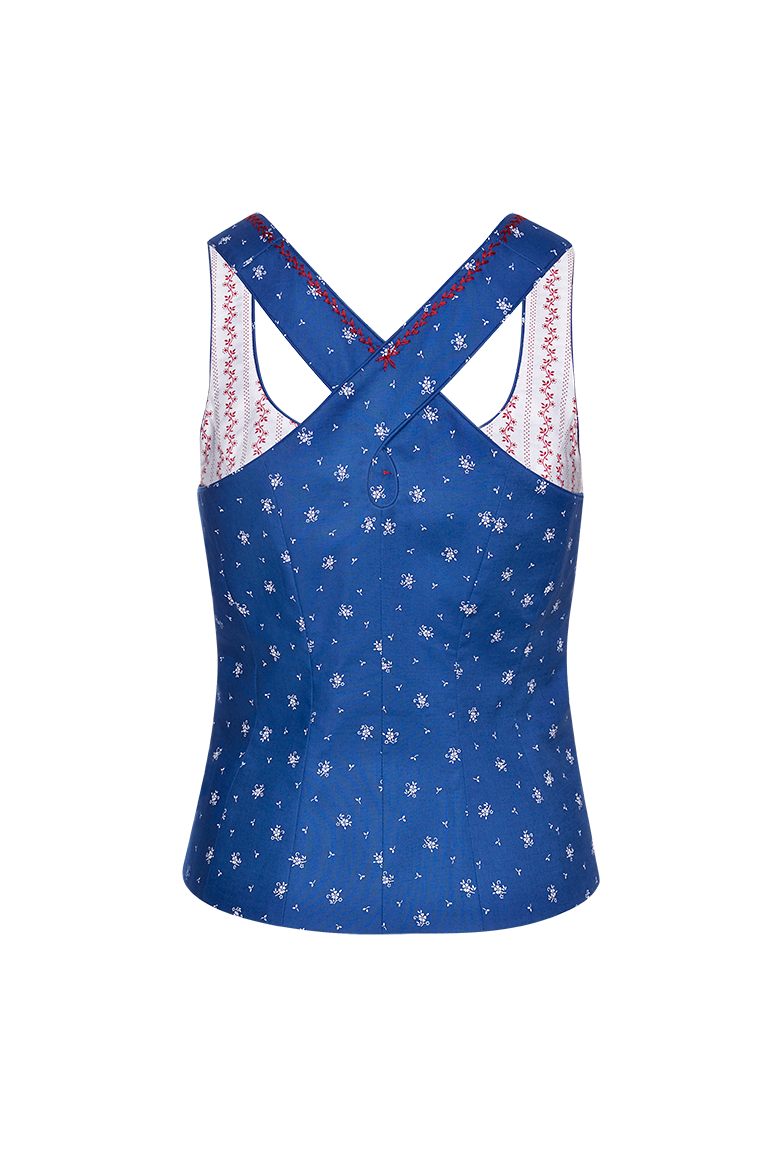 Blaudruck-Mieder - Bild 2