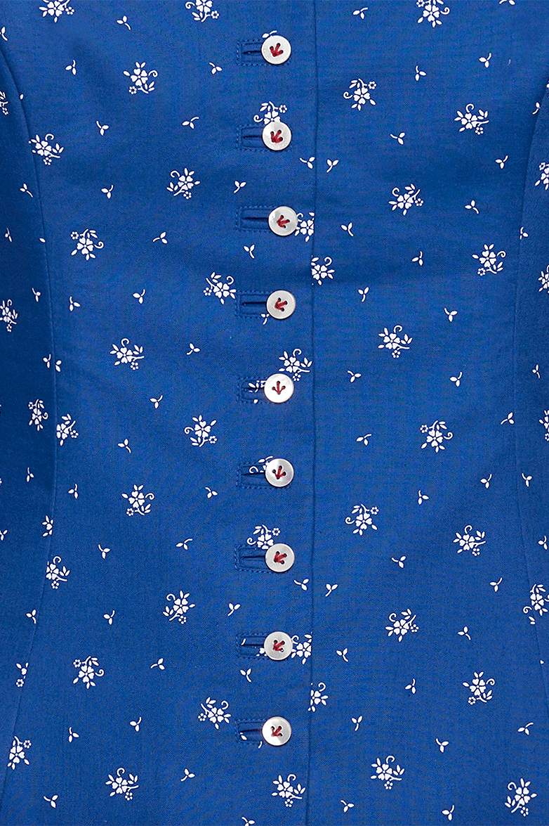 Blaudruck-Mieder - Bild 4