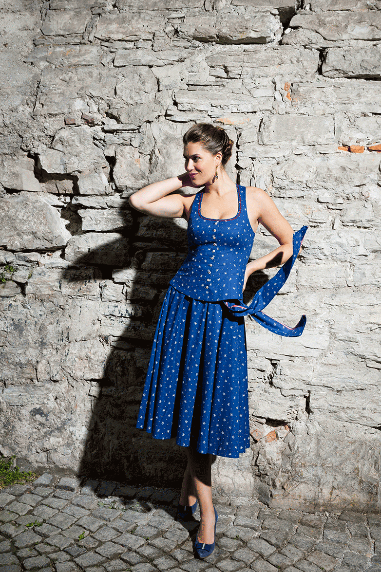 Blaudruck-Mieder - Bild 7