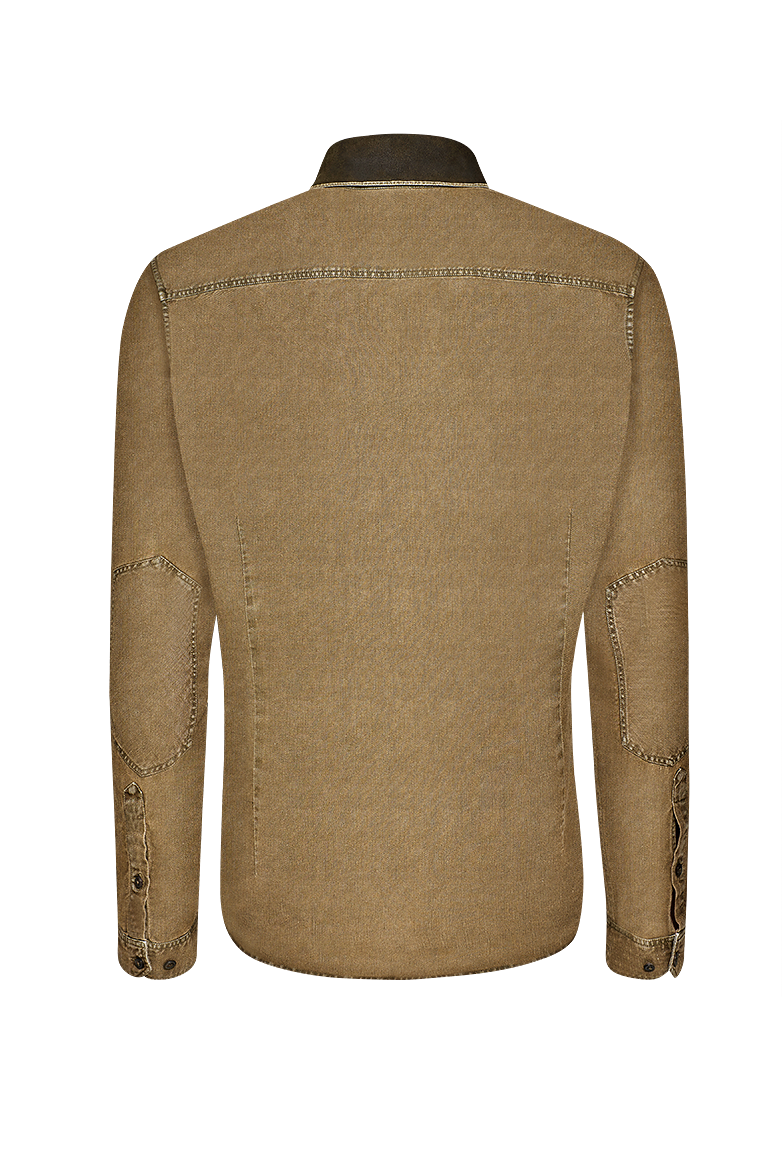 Shirtjacke - Hanf - Bild 2