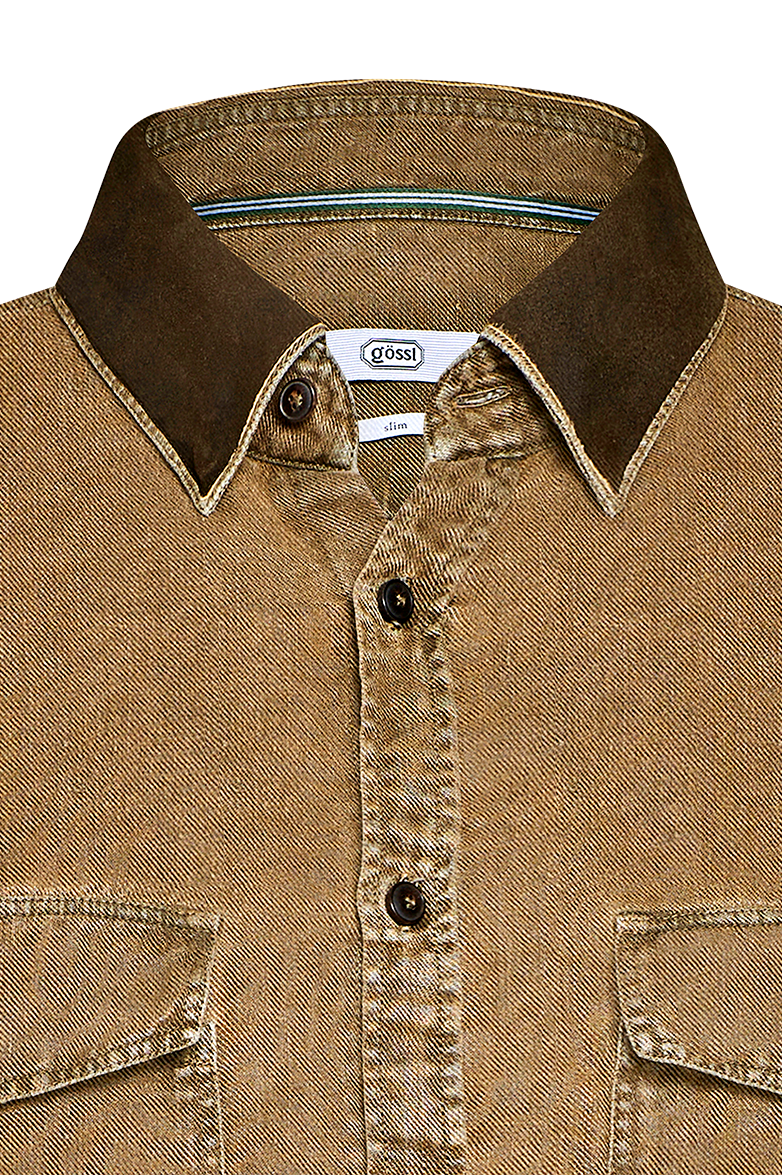Shirtjacke - Hanf - Bild 3