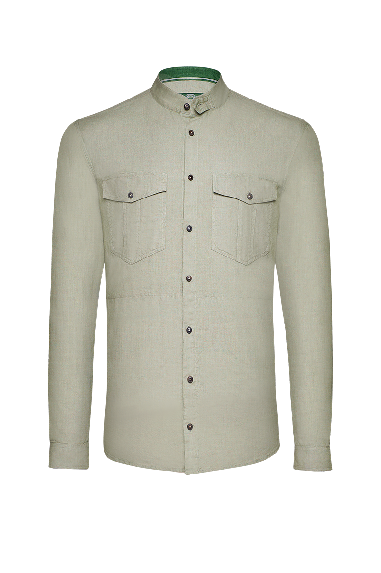 Shirtjacket Jägerleinen - Bild 1