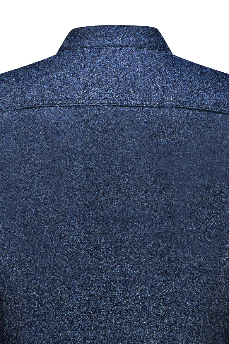 Shirtjacket in offenkantigem Strick - Bild 5