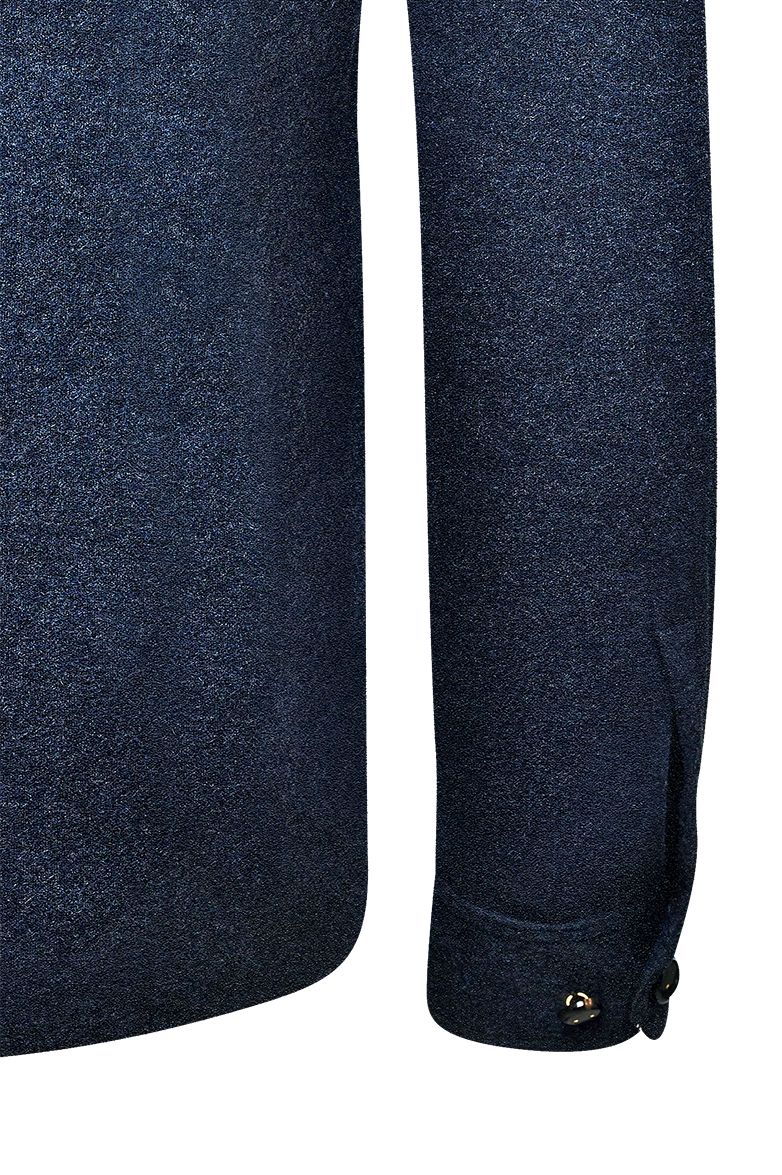 Shirtjacket in offenkantigem Strick - Bild 6