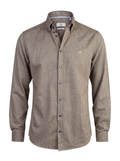 Button-down Hemd Fischgrat - Miniatur 1