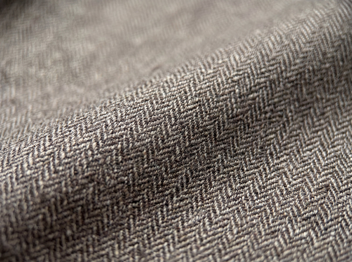Button-down Hemd Fischgrat - Bild 4