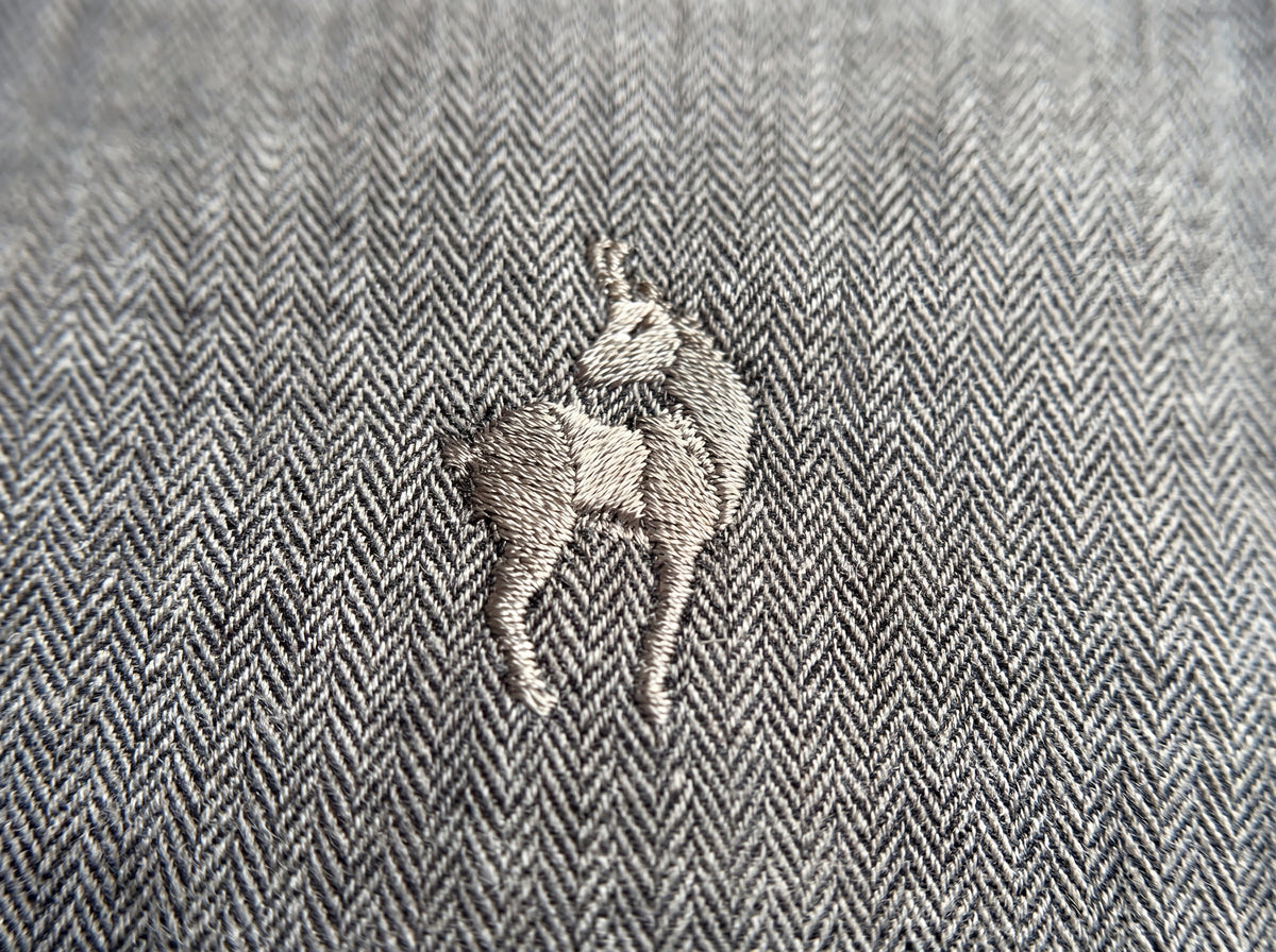 Button-down Hemd Fischgrat - Bild 6