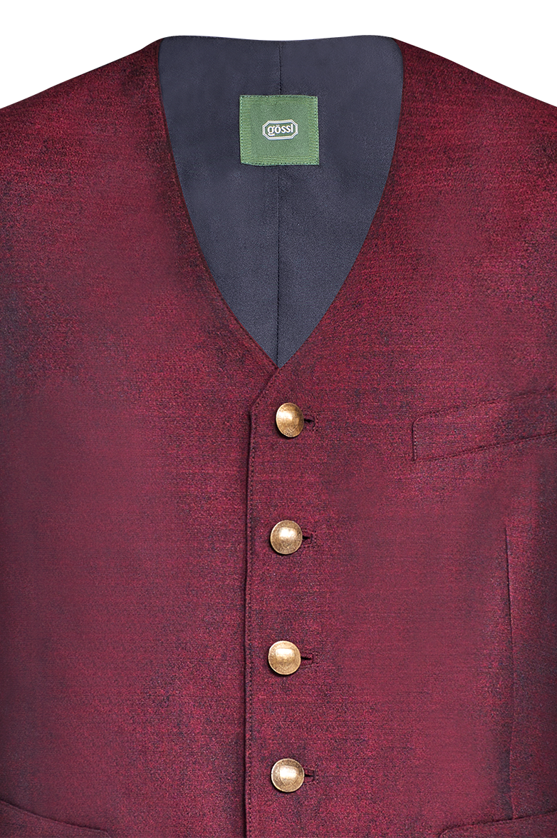 Elegant meliertes Gilet - Bild 3