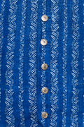 Blaudruck-Gilet - Miniatur 4