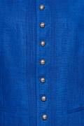 Blaudruck-Gilet - Miniatur 4