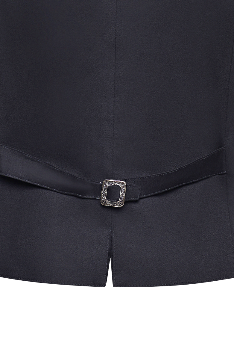 Blaudruck-Gilet - Bild 6