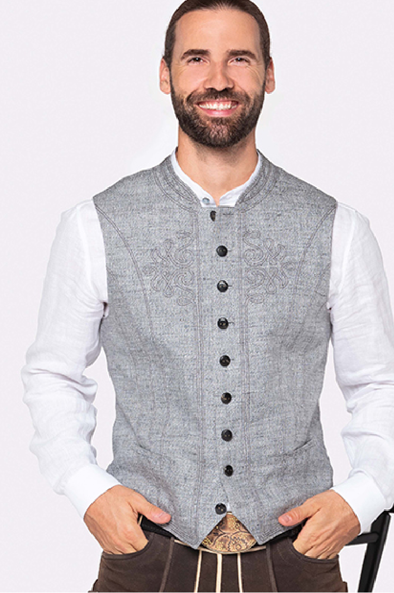 Schladminger Gilet mit Schnurstepperei - Bild 7