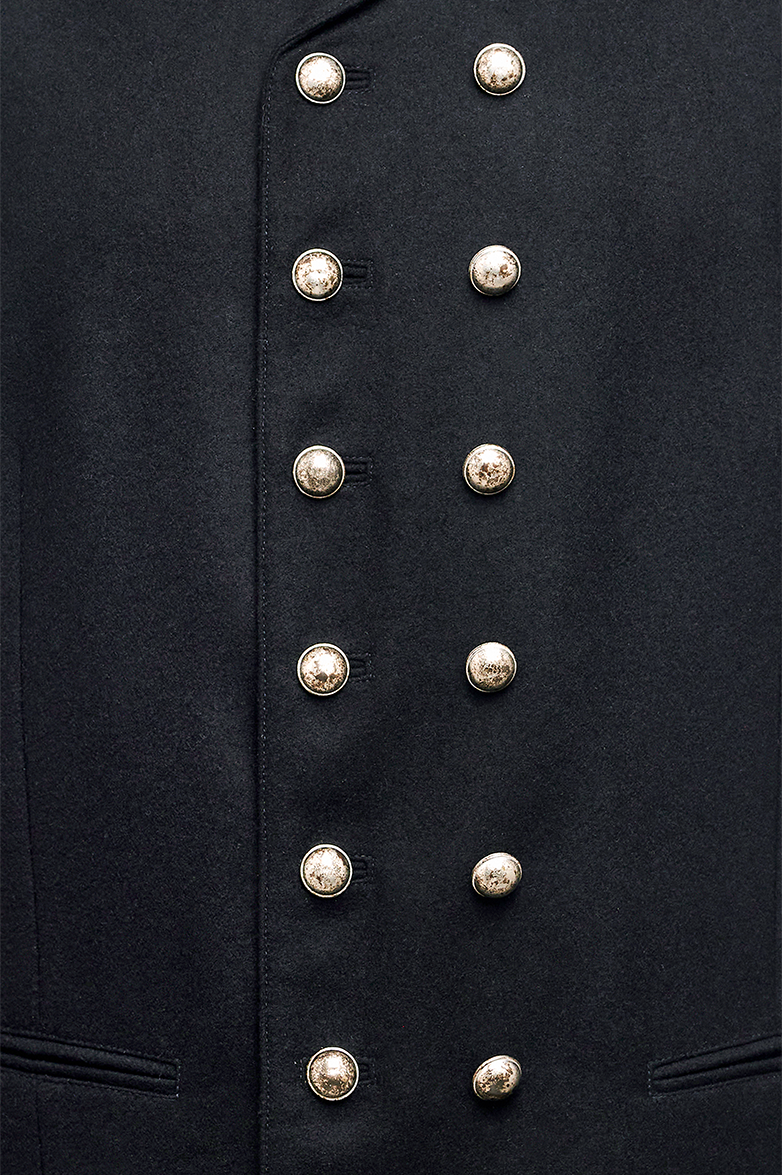 Doppelreiher Gilet aus Loden - Bild 4