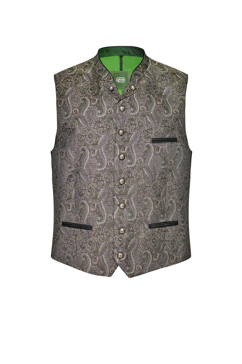 Gilet in gedeckten Ausseer Farben - Bild 1