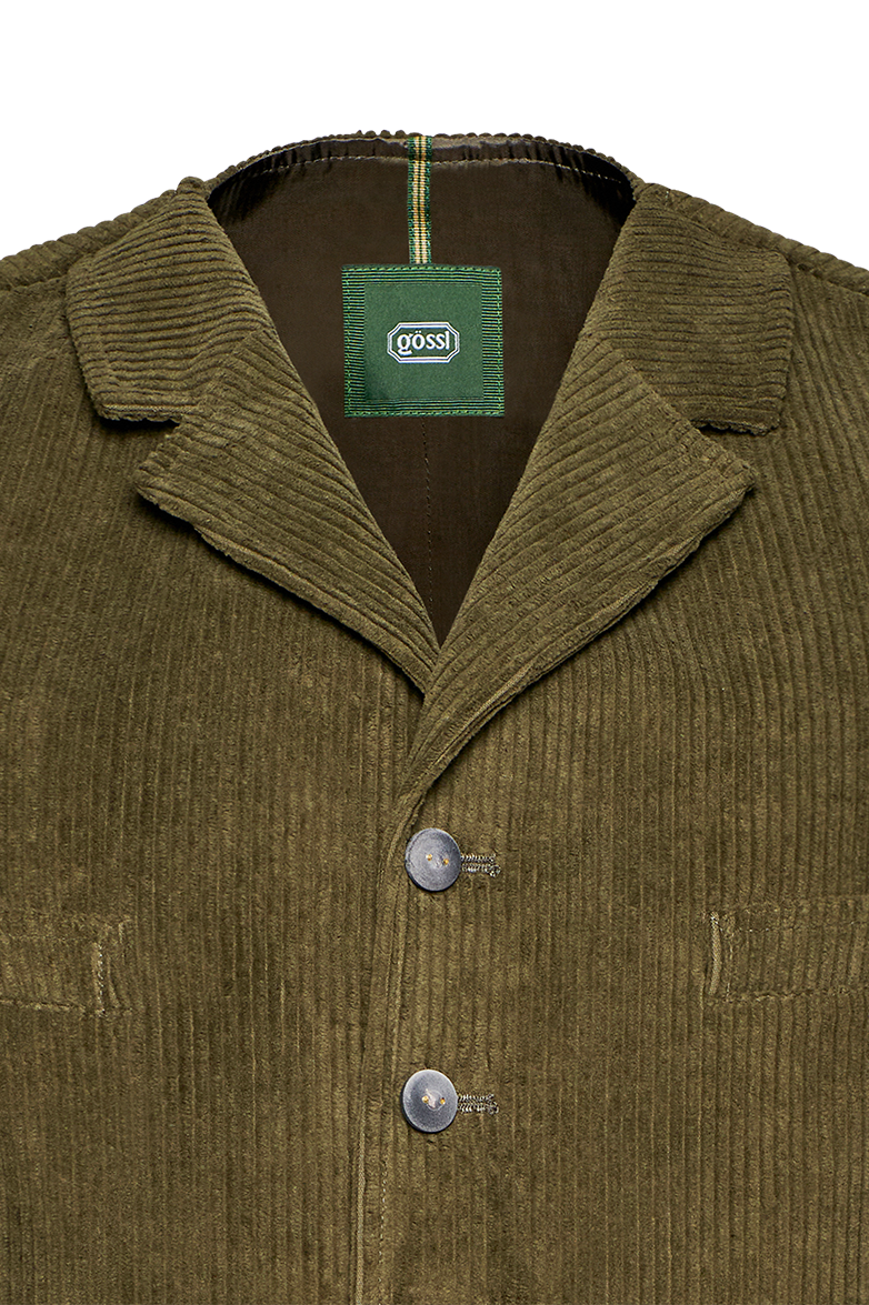 Cordgilet mit Revers - Bild 3