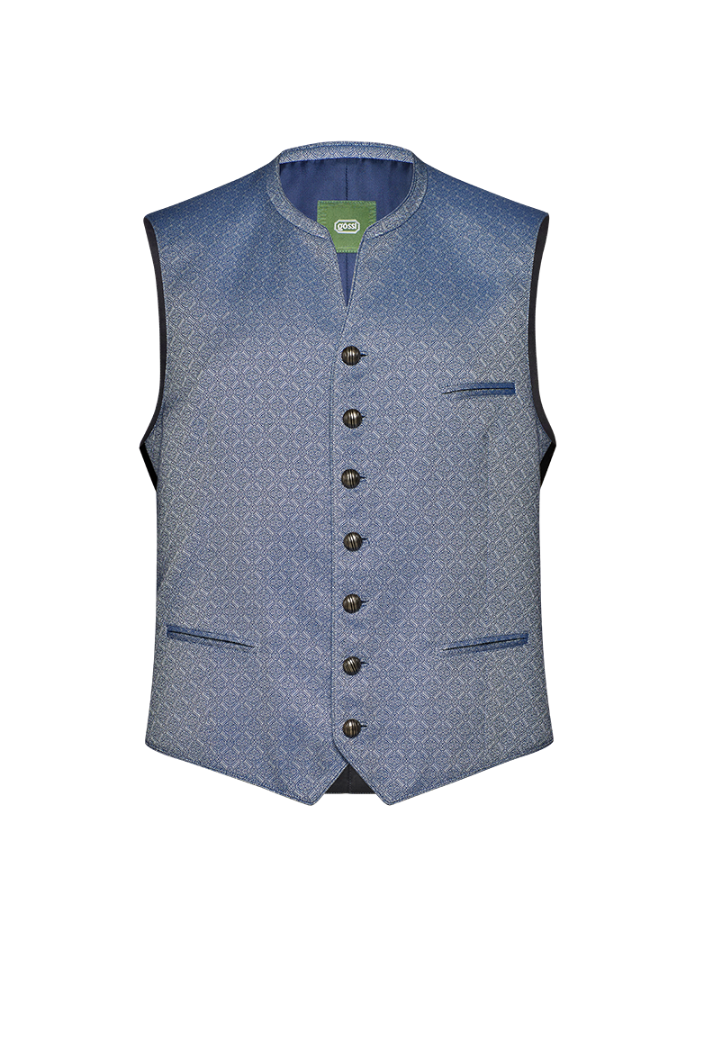 Jacquard-Gilet - Bild 1