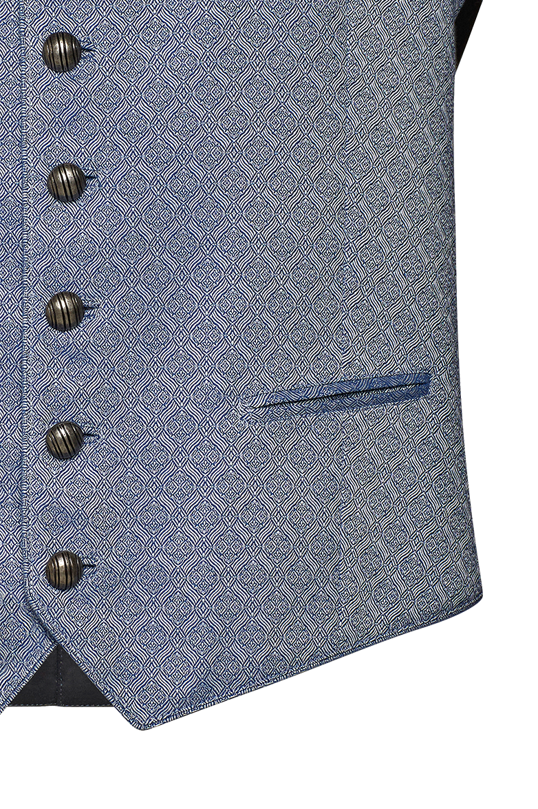 Jacquard-Gilet - Bild 4