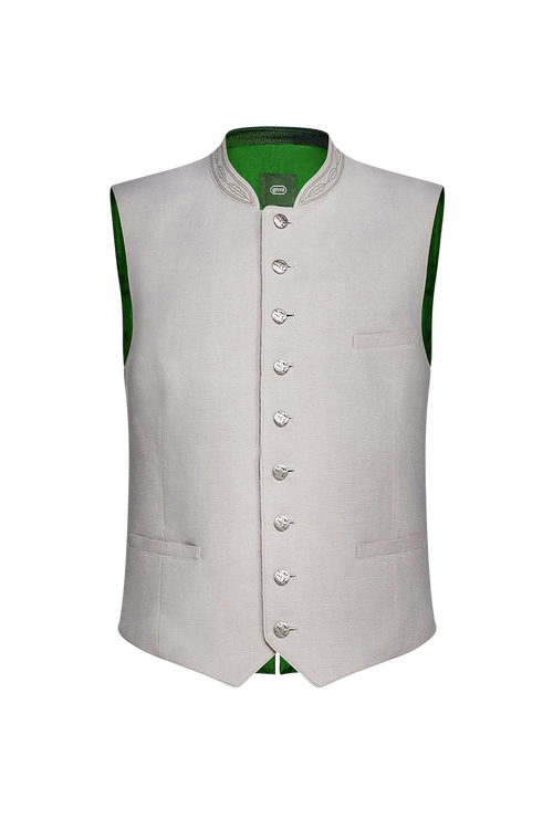 Ausseer Gilet Original Bauernleinen