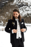 Klassische Jacke mit Ornamentstickerei - Miniatur 7