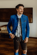 Blaudruck-Jacke - Miniatur 7