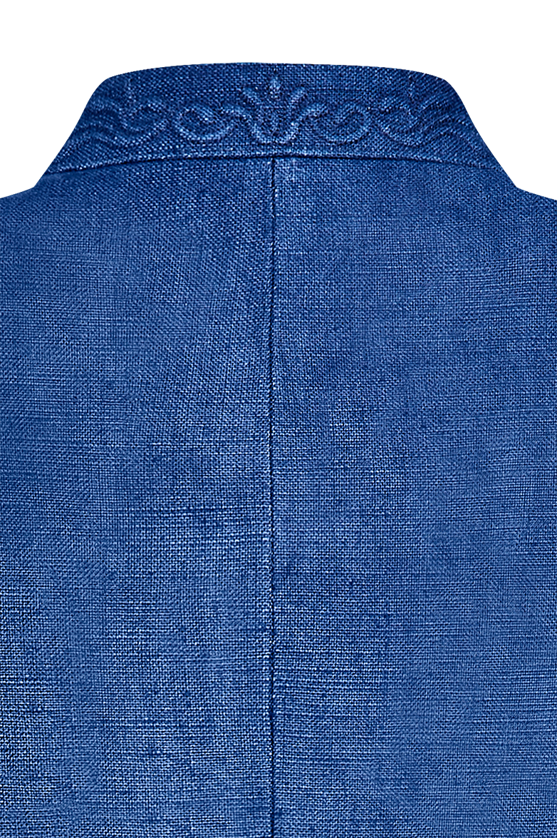 Bauernleinen trifft Blaudruck - Bild 5