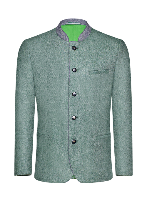 Melange-Jacke