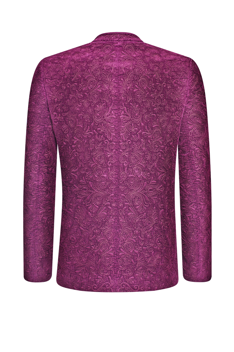 Samtjacke mit reicher Relief-Stickerei - Bild 2