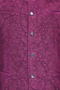 Samtjacke mit reicher Relief-Stickerei - Miniatur 4