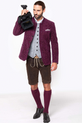 Samtjacke mit reicher Relief-Stickerei - Miniatur 7